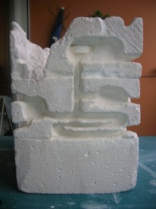 Vue arrière, DOW-O-KAN (seconde fourmilère d'albancocololo)