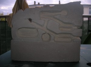 Vue de Droite, DOW-O-KAN (seconde fourmilère d'albancocololo)