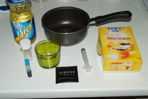 Ingrédients/matériel, [Tutoriel] Sphères de liquide sucré/pseudo miellat