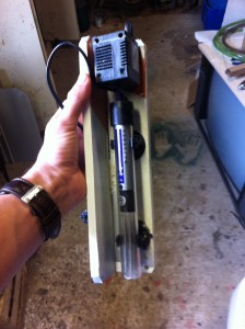 Chauffage + pompe, Arbre à tubes pour Oecophylla