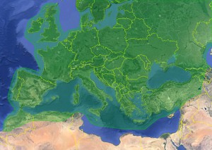 Répartition européenne de Lasius niger, [Q/R : Fiche] Lasius niger