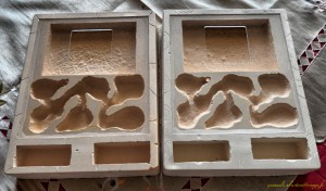 Nid plâtre avec aire de chasse, Mes nouvelles créations