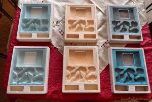 Nid plâtre avec aire de chasse, Mes nouvelles créations