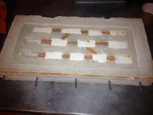 Démoulage nid mural., Nid mural (tutoriel)