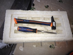 Motifs sur nid mural, Nid mural (tutoriel)