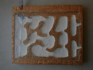 Nid peint avec peinture acrylique, Questions - Nid en plâtre pour Lasius
