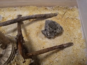 Pyrite de fer, ADC "ruines et minéraux"