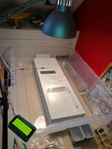 Toute mon instalation, Ma fourmilière en béton cellulaire