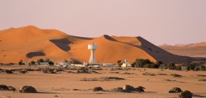 Gobabeb research and training center, Dans le sable du Namib