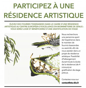 PA stage, Résidence artistique en bio-mimétisme
