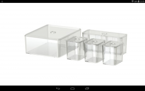 Boîte plastique, Fabrication des petites adf du commerce