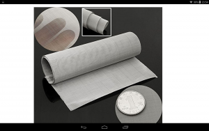 Grille tissée acier inoxydable, Fabrication des petites adf du commerce