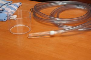 La liaison sera assurée par du tube de diamètre 10/12, qui va entrer légèrement en force dans notre tube à essais., [Tuto] Adc modulable pour tube de fondation