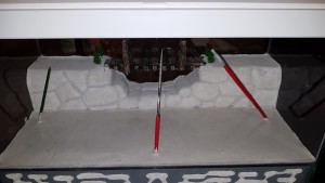 Semelle coulée, Projet nid/adf  dans un aquarium