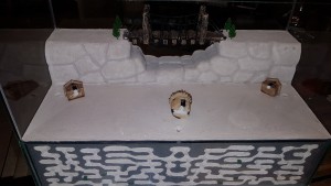 Entrées des nids sous les maisons, Projet nid/adf  dans un aquarium