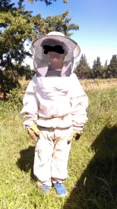 Mon fils aîné assistant à la préparation du déplacement, 