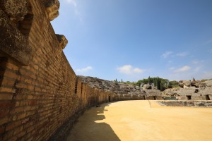 Amphithéâtre d'Italica, Les fourmis d'Andalousie (Espagne)