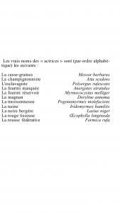 Extrait de Les fourmis Bernard Werber., 