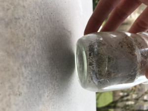 Réserve d’eau, Ma technique de moulage à l’huile de coco