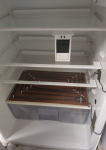 Serpentin du câble chauffant, Mon hôtel à fourmis pour l'hiver