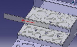 vitrage ouvert, Nid en plexi en escalier
