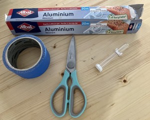 Matériels, Cache anti lumière pour tubes toutes tailles.