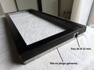 Le trou d'accès des Camponotus vagus., La nouvelle ADC de mes Camponotus vagus.
