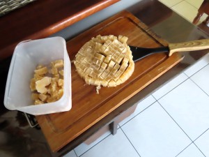 14°) Pelletage des portions., Recette du Bhatkar made in I-D-É-MYR.