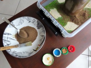 Dégrossissage à la cuillère <br />à soupe et au pinceau plat., L'aspirateur de l'I-D-É-MYR.