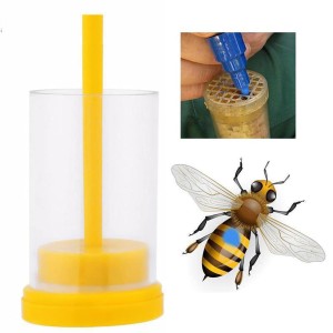 Cage de marquage pour reine d'abeilles., Peinture non toxique ?