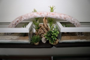 Ledit pont vu de près., Mon nid vertical en bois