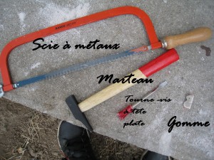 Les outils, Mon premier nid en BC vertical !